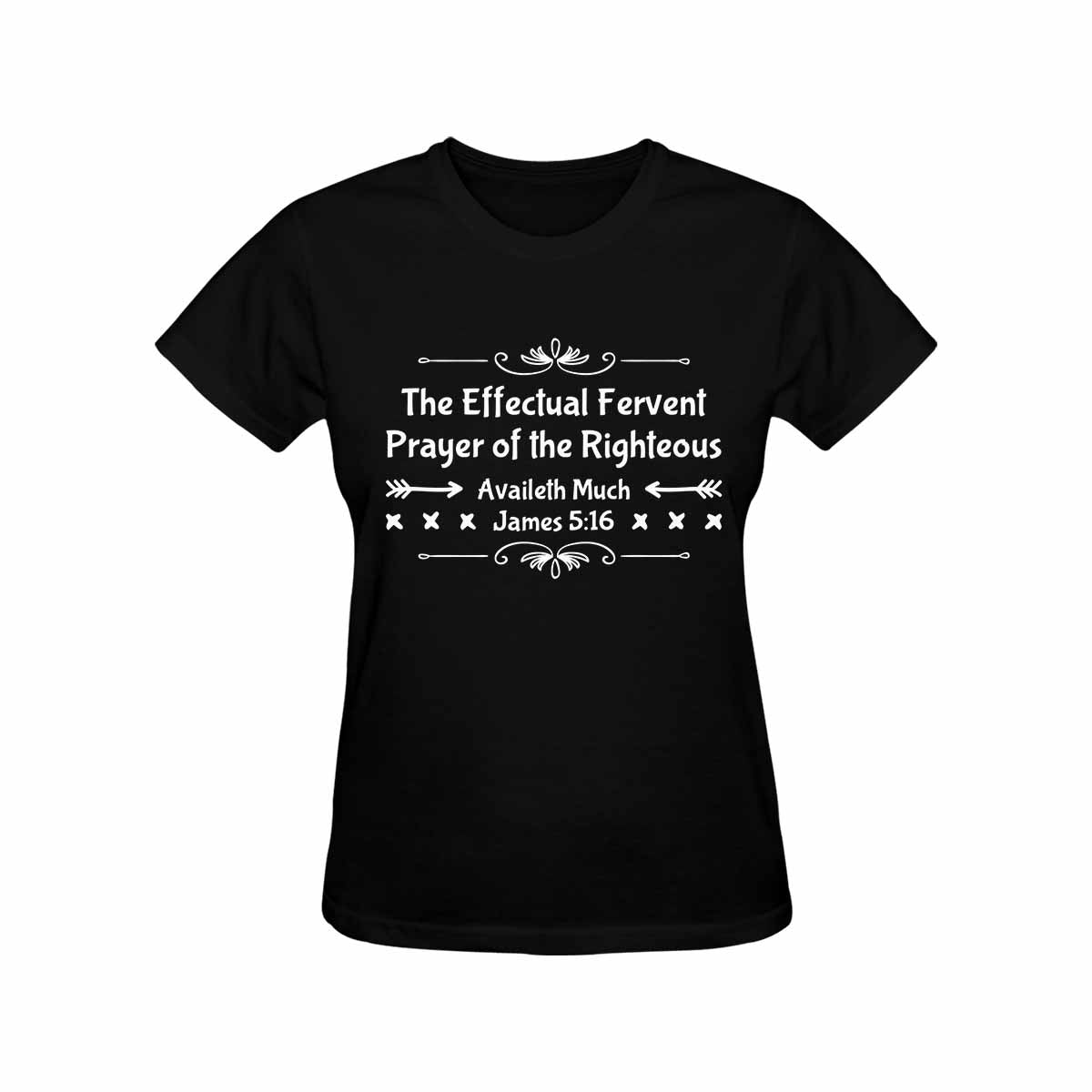 Womens T-Shirt, James 5:16 Graphic Tee