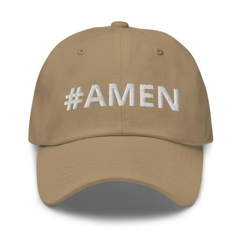 Graphic Baseball Cap, #Amen Adjustable Snapback Hat