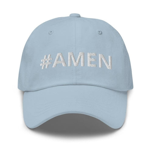 Graphic Baseball Cap, #Amen Adjustable Snapback Hat