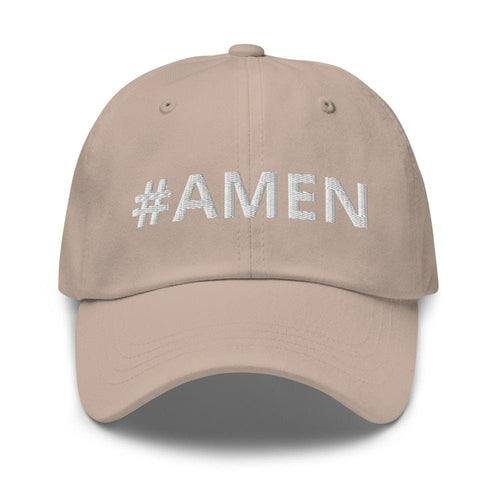 Graphic Baseball Cap, #Amen Adjustable Snapback Hat