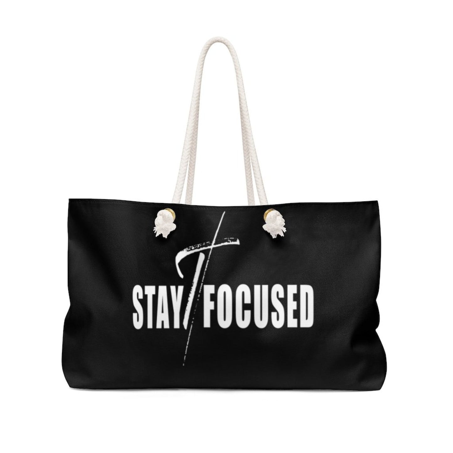 Uniquely You Weekender Tote Bag, Stay Focused