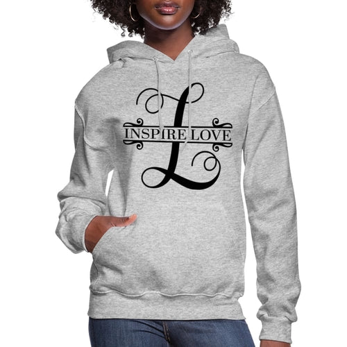 Womens Hoodie, Inspire Love - Sweatshirt