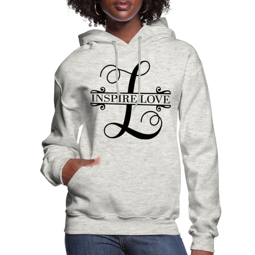 Womens Hoodie, Inspire Love - Sweatshirt