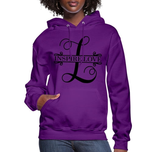 Womens Hoodie, Inspire Love - Sweatshirt