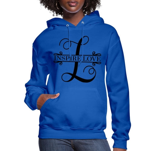Womens Hoodie, Inspire Love - Sweatshirt