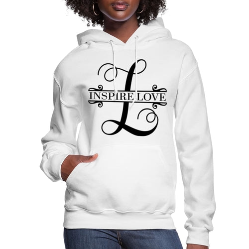 Womens Hoodie, Inspire Love - Sweatshirt