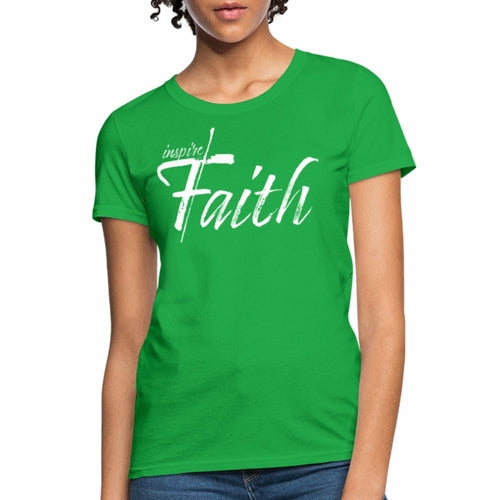 Womens T-Shirt, Inspire Faith Tee Graphic Tee