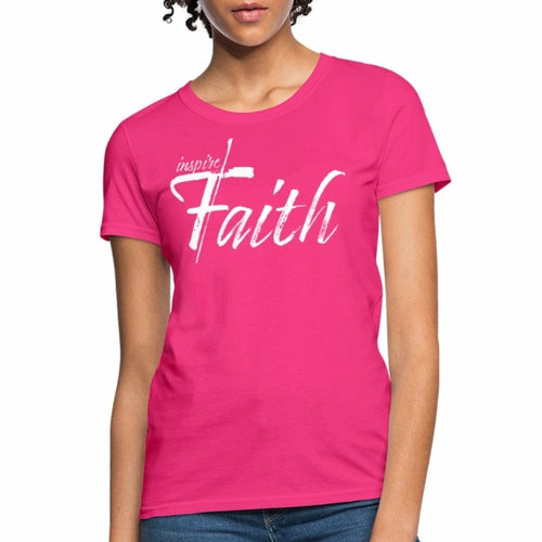 Womens T-Shirt, Inspire Faith Tee Graphic Tee
