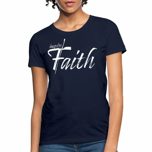 Womens T-Shirt, Inspire Faith Tee Graphic Tee