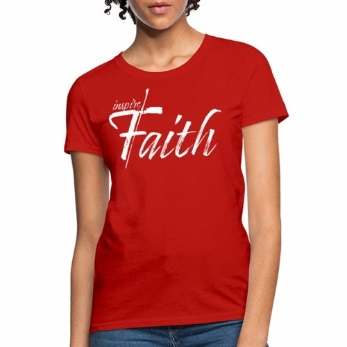 Womens T-Shirt, Inspire Faith Tee Graphic Tee