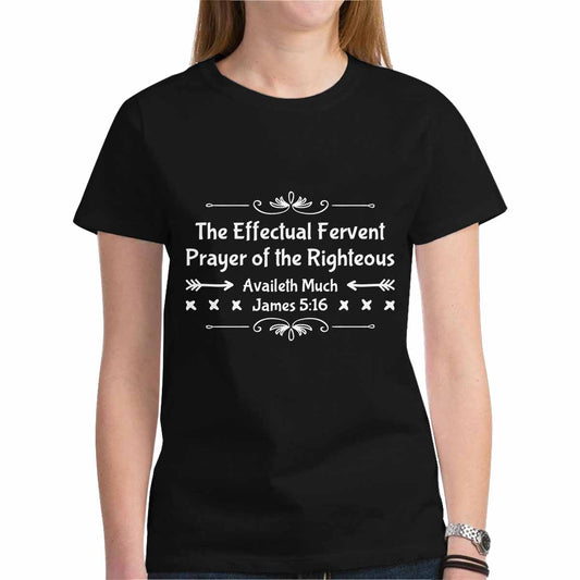 Womens T-Shirt, James 5:16    Graphic Tee