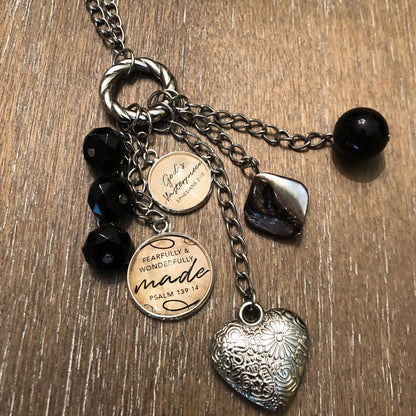 I AM Strong, Beautiful, Unique, Hope Affirmations – Glass Scripture