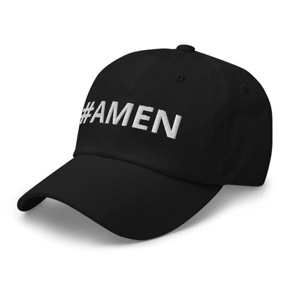 Graphic Baseball Cap, #Amen Adjustable Snapback Hat