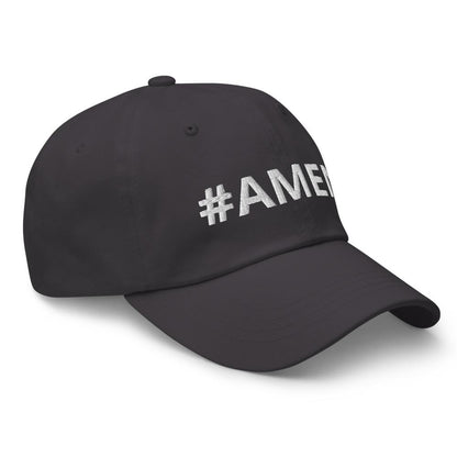 Graphic Baseball Cap, #Amen Adjustable Snapback Hat