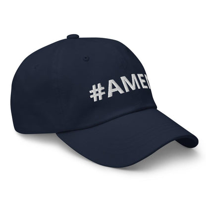 Graphic Baseball Cap, #Amen Adjustable Snapback Hat