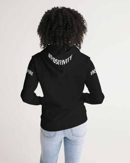 Womens Hoodie - Pullover Hooded Sweatshirt - Graphic/Inspire