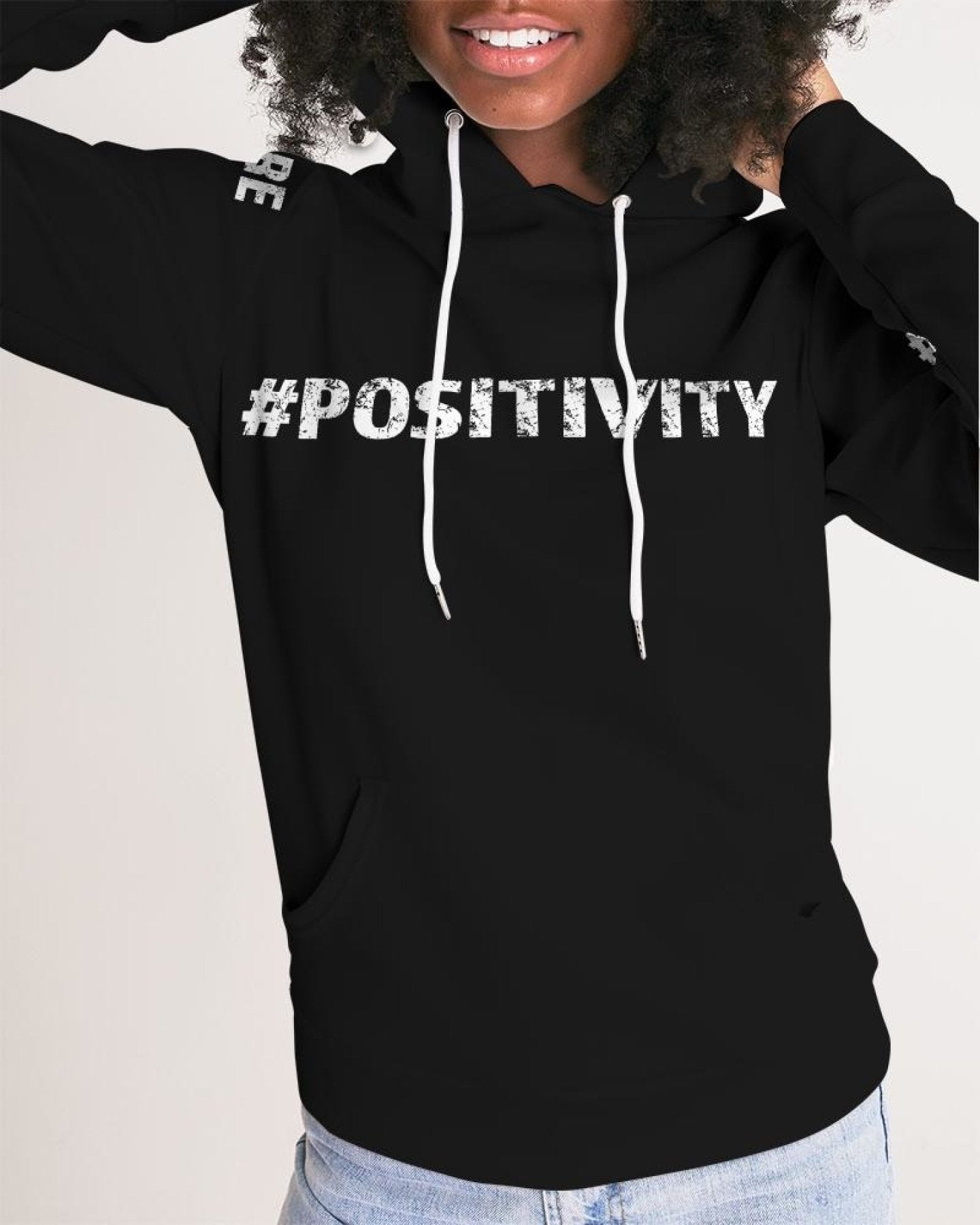 Womens Hoodie - Pullover Hooded Sweatshirt - Graphic/Inspire