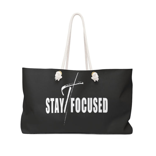 Uniquely You Weekender Tote Bag,  Stay Focused