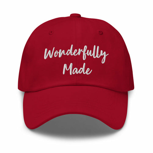 Uniquely You Hat / Wonderfully Made Embroidered Graphic Hat